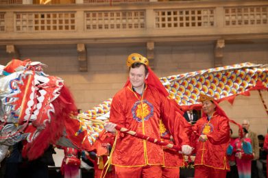 Happy Chinese New Year 2023 Celebrated at the Copenhagen City Hall