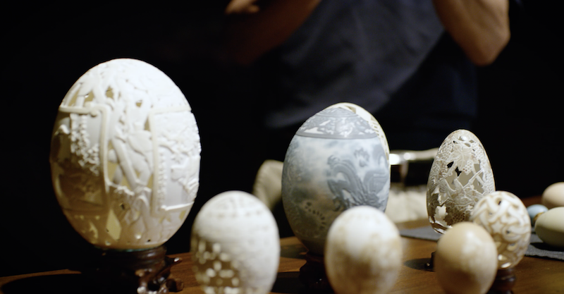 这里是上海：蛋壳雕刻的制作方法（一）
